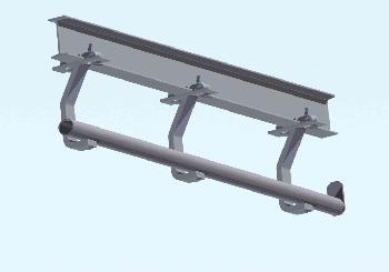 Round-bar railway