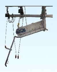 Loading and unloading elevator 