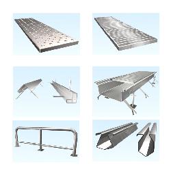 Construction stainless steel components