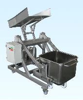 Lifting and tipping device - hydraulic