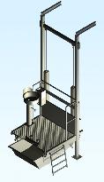 Eviscerating dropper - pneumatic